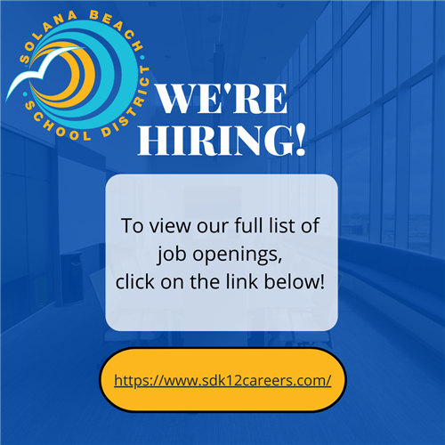 SBSD We're Hiring