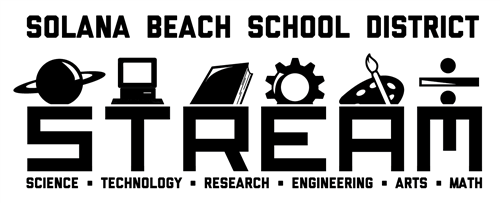 Solana Beach School District's STREAM program stands for Science, Technology, Research, Engineering, Arts and Math. 